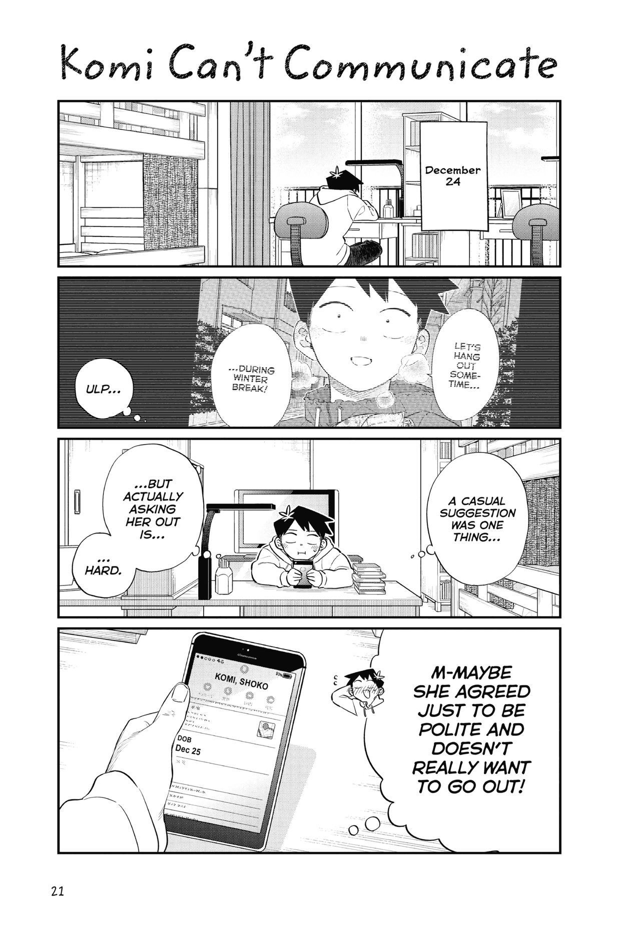 Komi Can’t Communicate, Chapter 87 image 5